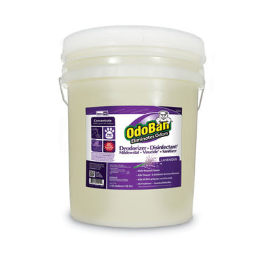 OdoBan® Concentrated Odor Eliminator And Disinfectant, Lavender Scent, 5 Gal Pail freeshipping - TVN Wholesale